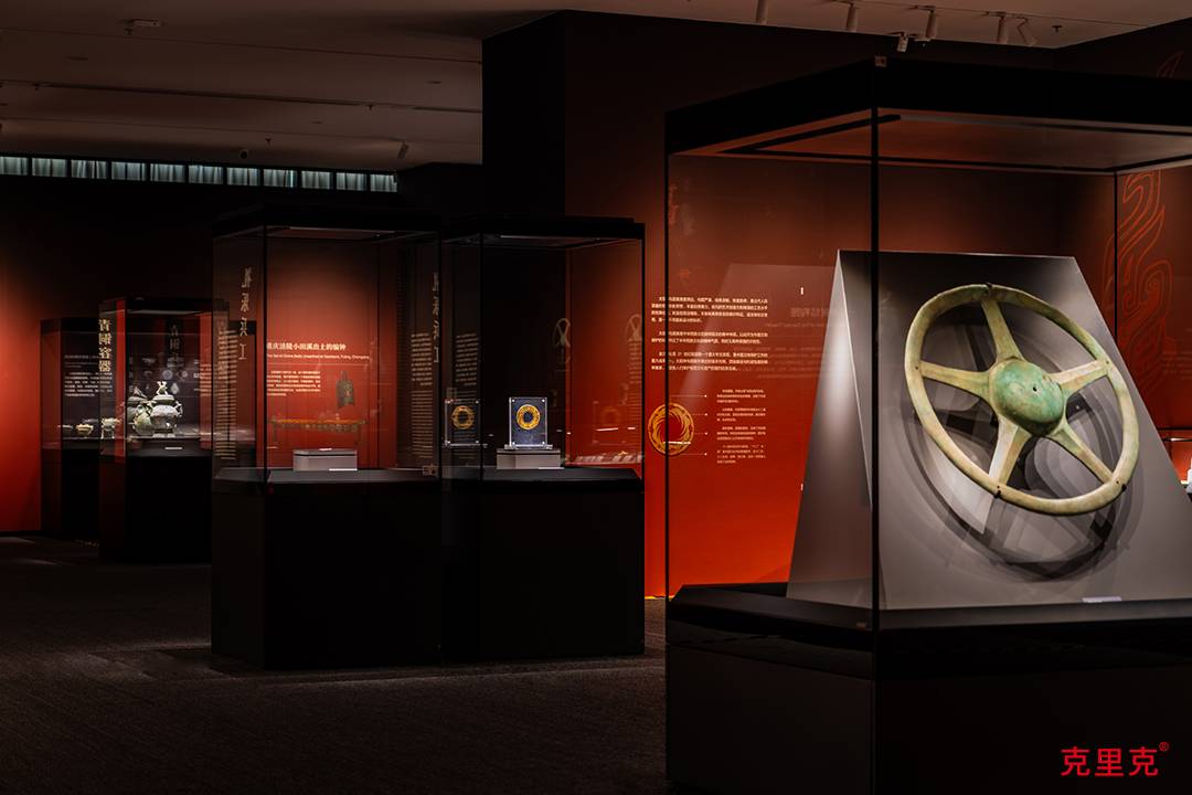 三星堆与金沙的神秘魅力再现_管家婆展柜