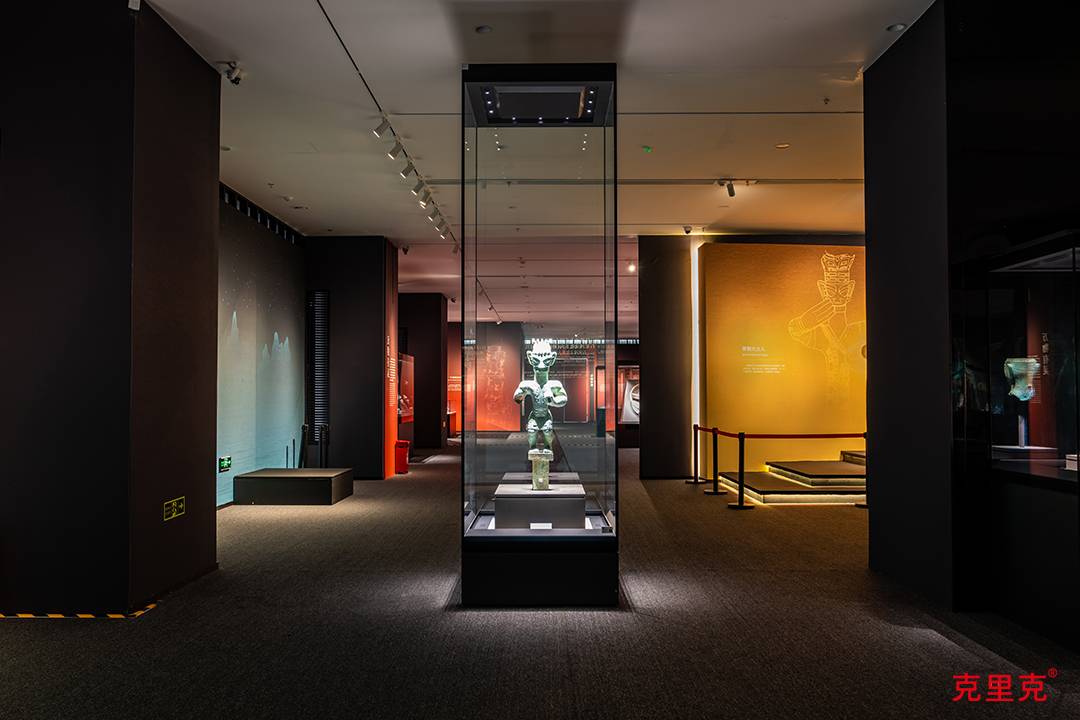 三星堆与金沙的神秘魅力再现_管家婆展柜